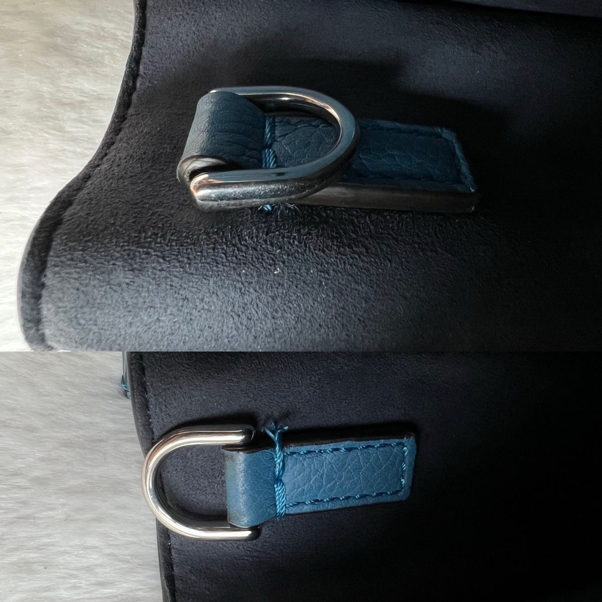 Fendi Taschen: Fendi Handtasche, blaues Leder, Mini Bag – Gebraucht aus Zürich von ClosetKTT 9
