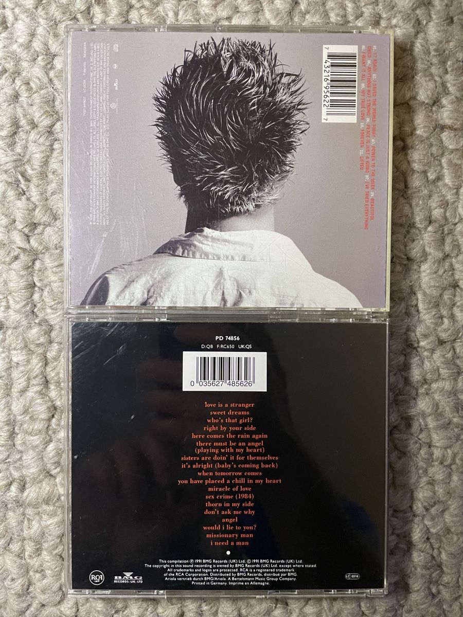CDs: 2x Eurythmics – Gebraucht aus Reinach AG von trigger7811 1