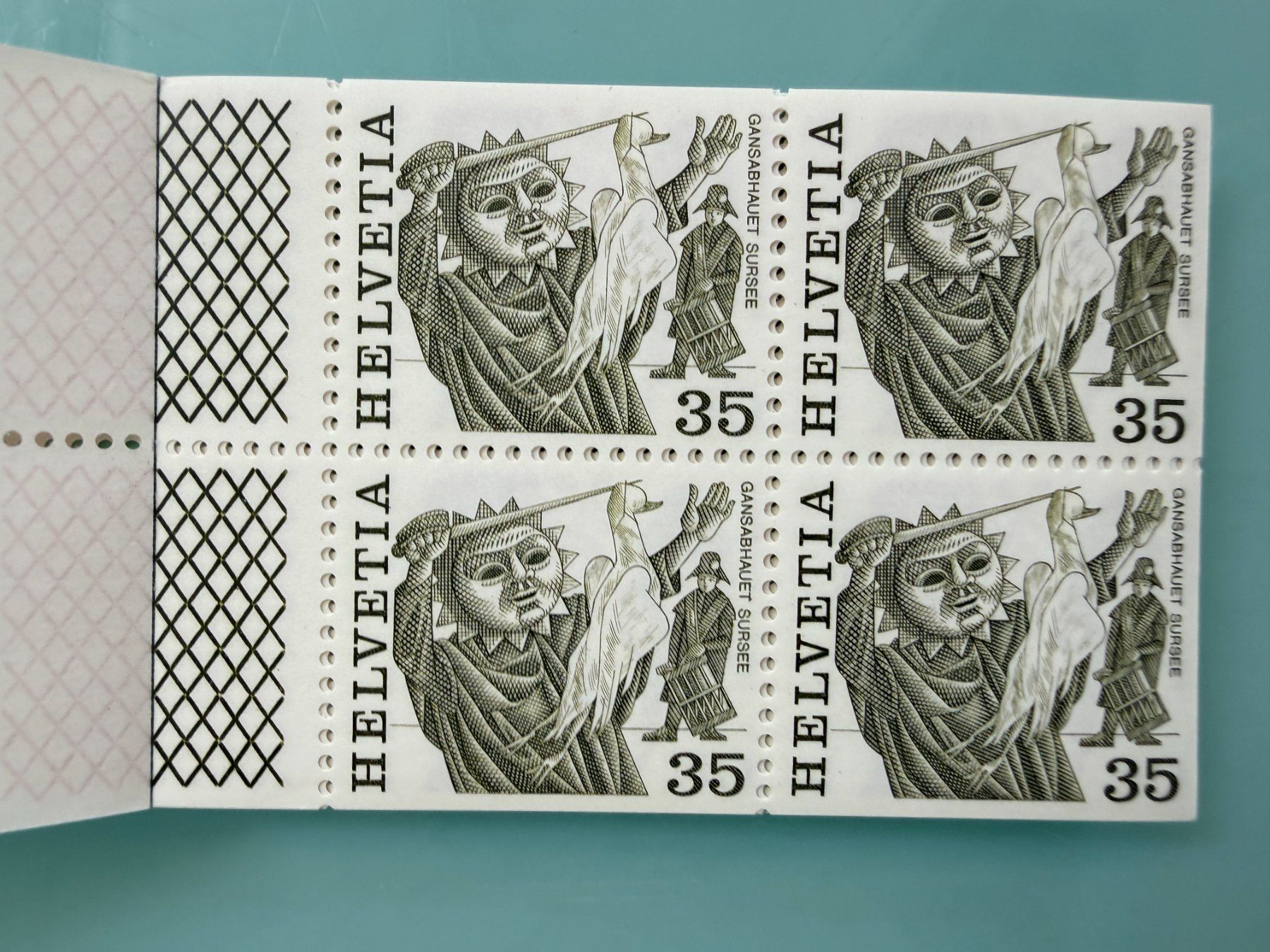 Tutti i francobolli: Markenbüchlein Dauermarken Volksbräuche Wert 10.- – Nuovo e nell'imballaggio originale da Aeugst am Albis venduto da gzhtox 3