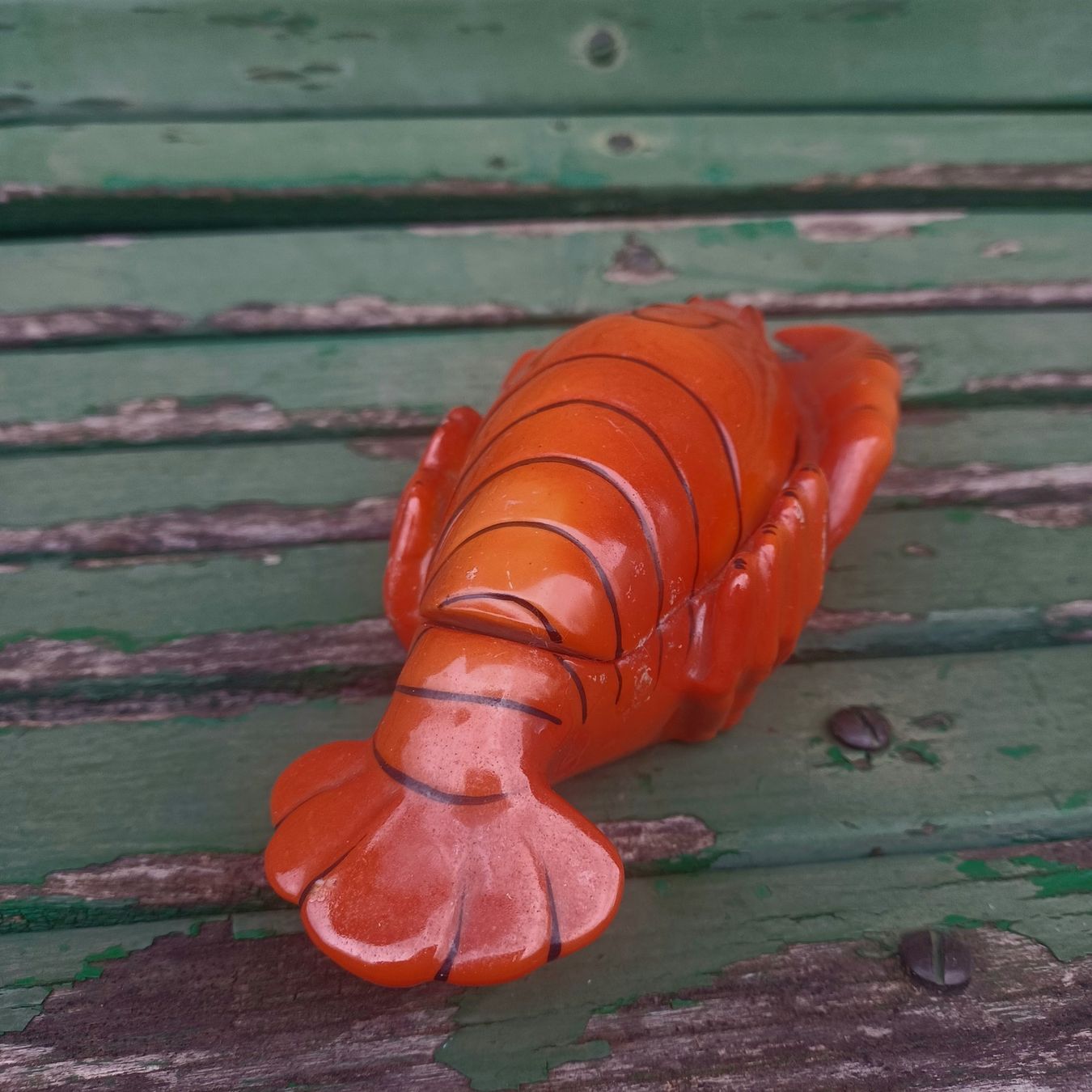 Statuette: Homard-boîte en céramique – Usato da Neuchâtel venduto da Jivar 1