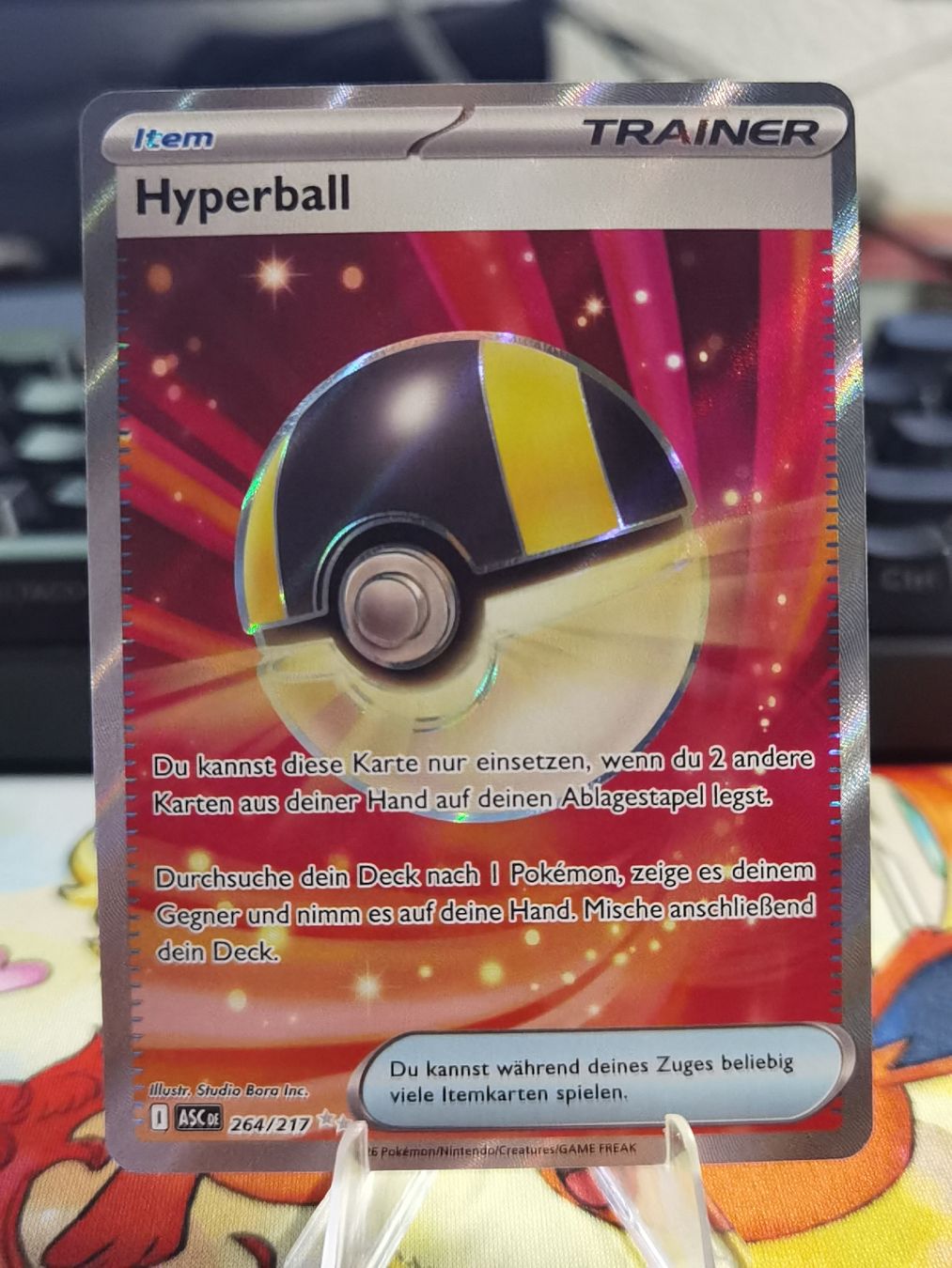 Pokémon Carte collezionabili: Pokemon Hyperball ASC Trainer De – Usato da Zollikofen venduto da Carrpas