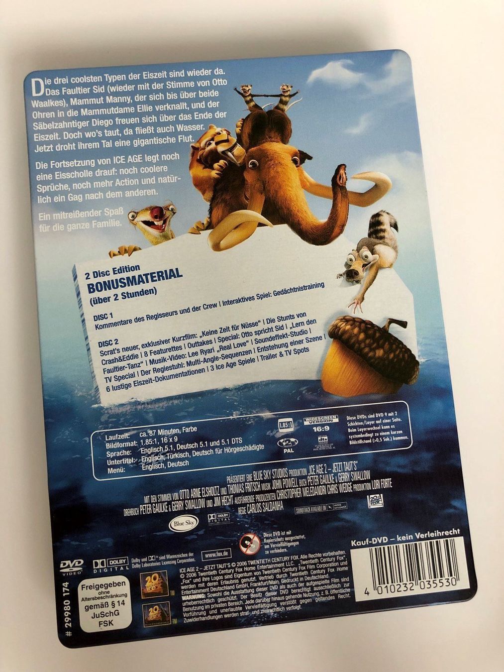 Tutti i DVDs: DVD - ICE AGE 2 – Usato da Gommiswald venduto da Aloha.Spirit 1