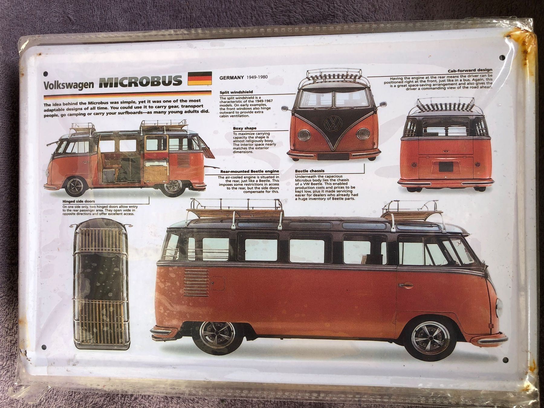Insegne: Vw bus t1 Accessoires Oldtimer classic – Nuovo (secondo la descrizione) da Reinach AG venduto da rares75