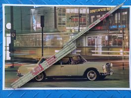 schönes Oldtimer Hochglanz - Pressefoto A3 Mercedes - Benz 1