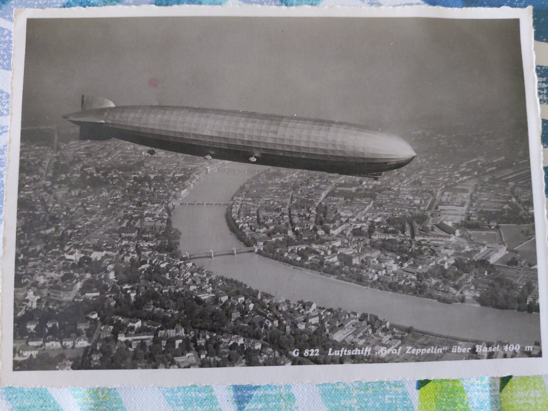 Tutti i francobolli: Tolle Zeppelin Luftpostkarte – Usato da Horw venduto da Onurb008 1