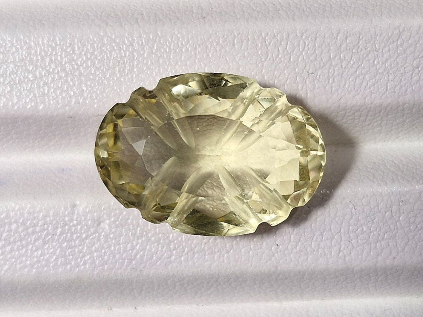 Pietre preziose: Citrine 16.50ct. – Nuovo e nell'imballaggio originale da Zürich venduto da GOS08 2