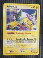 Pokemon Raikou Cracked Ice Holo DiamantPerl Secret Wonder NM