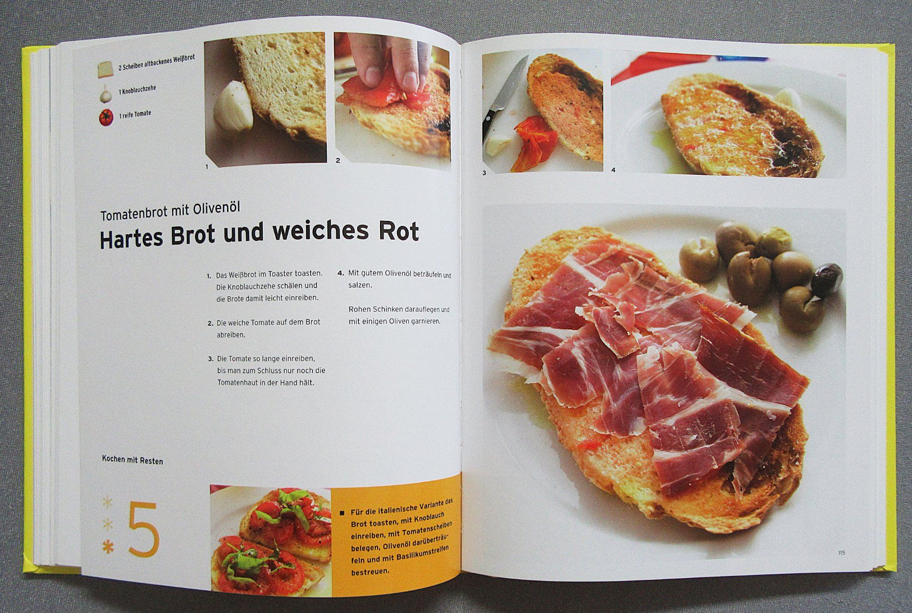 Bücher: Das nichts wegwerfen Kochbuch - Kochen mit Resten – Gebraucht aus Auenstein von Padabimbim 6