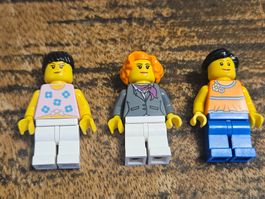 lego city lot de 3 figurines
