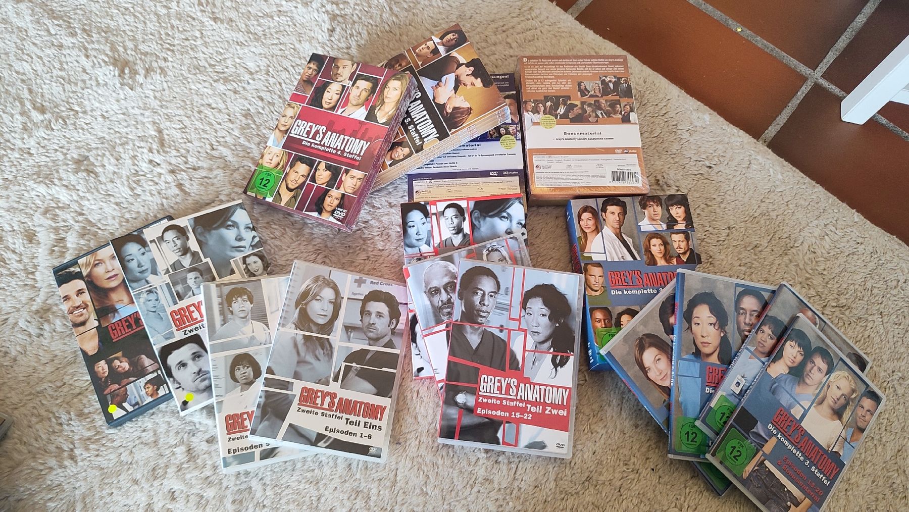 Tutti i DVDs: Grey's Anatomy Staffeln 1-7 – Usato da Bäretswil venduto da Gartenzwergin 2