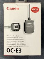 Canon OC -E3 TTL adapter