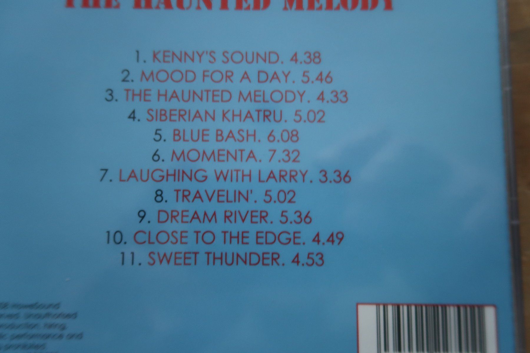 CD: STEVE HOWE TRIO - THE HAUNTED MELODY - CD – Usato da Basel venduto da Patiscat 2