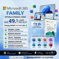 Microsoft 365 Jahreslizenz (1 Benutzer) inkl. 1TB OneDrive