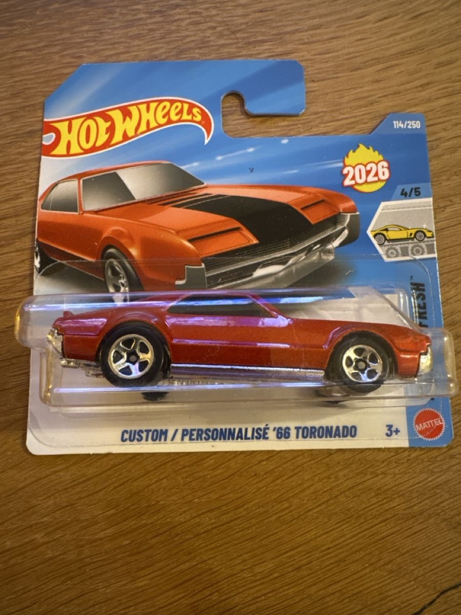 Hot Wheels Modellini d'auto: Hot Wheels / Custom ‘66 Tornado – Nuovo e nell'imballaggio originale da Emmen venduto da ChristianO8