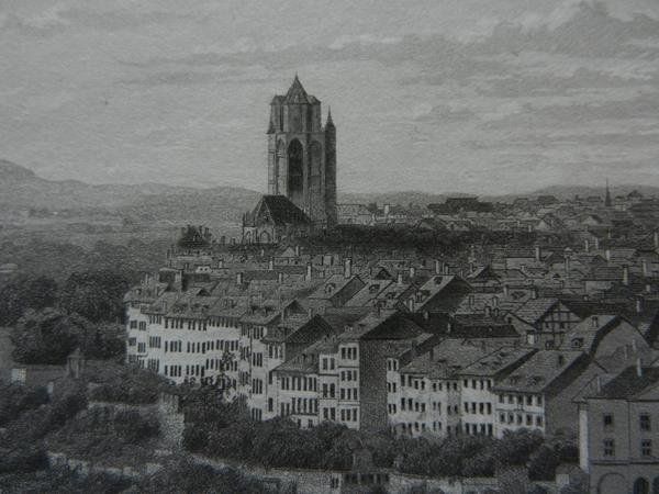 Incisioni: Bern Aquatinta von Ringger – Usato da Risch venduto da Rischli15 7