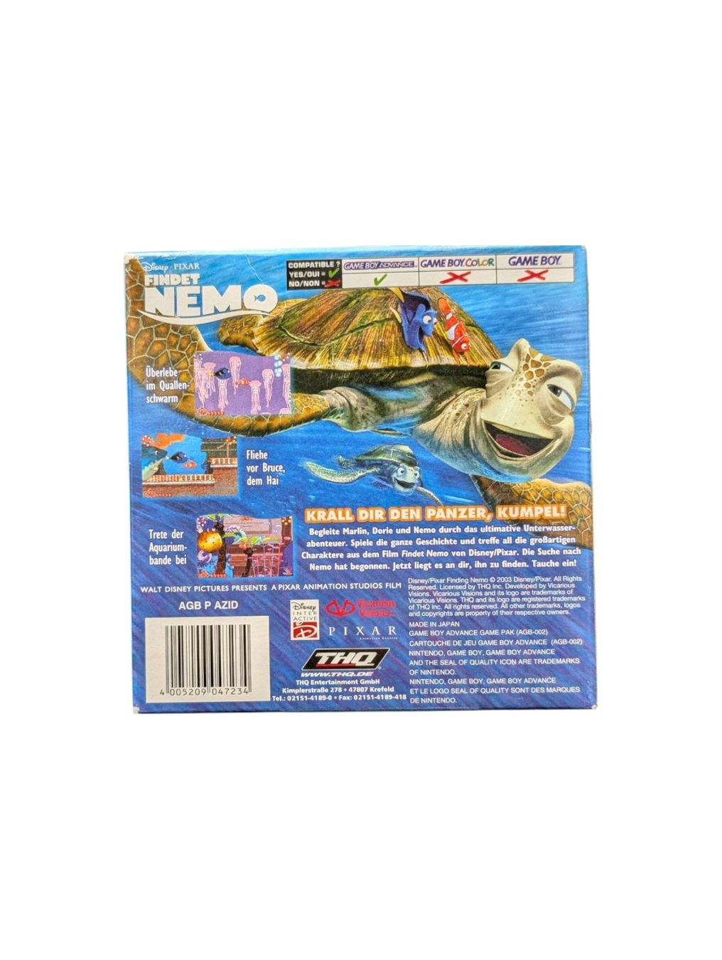 Nintendo Spiele: Disneys Findet Nemo OVP Game Boy Advance – Gebraucht aus Domat/Ems von IsseldorsShop 2