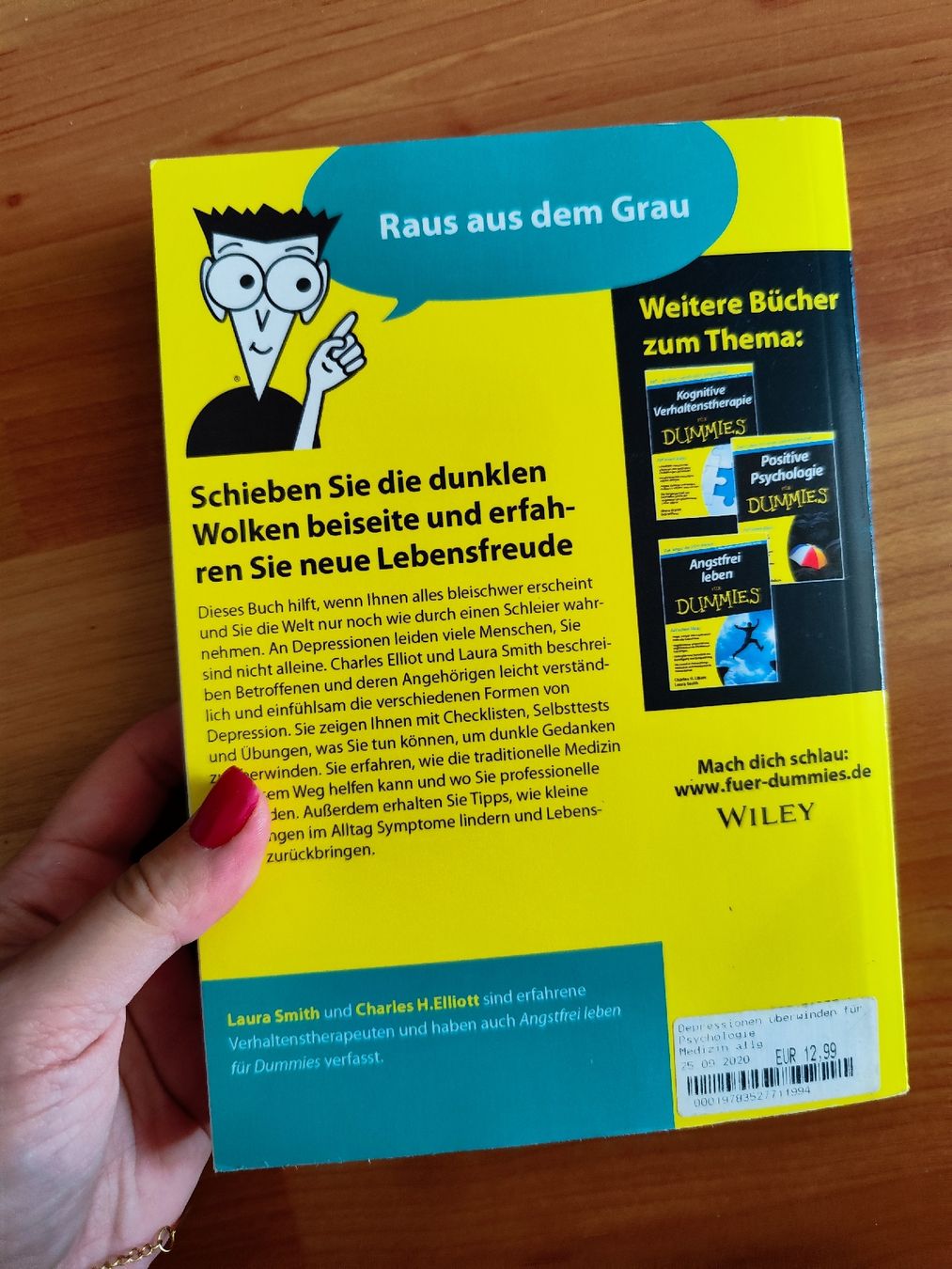 Libri: Buch Depressionen uberwinden fur Dummies – Usato da Mägenwil venduto da VintageGirly 1