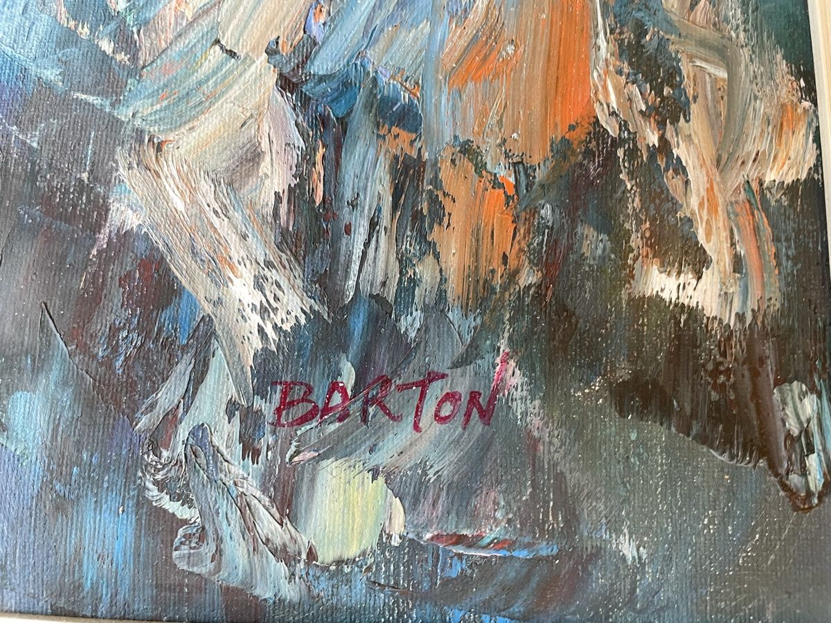 Tableaux: E. Barton huile/toile nu de profil – D'occasion à Biel/Bienne par Galaq 2