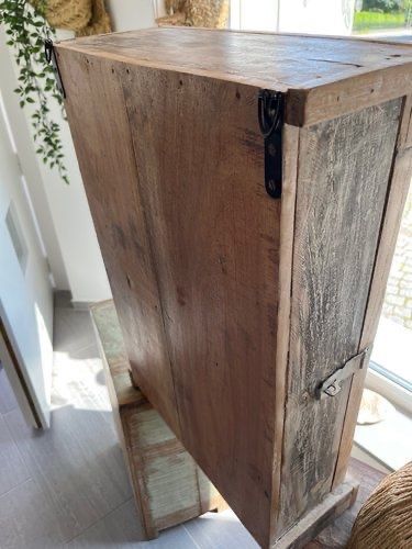 Vetrine: Vitrine / Kommode aus recyceltem Altholz – Nuovo (secondo la descrizione) da St. Peterzell venduto da andrea2012 2