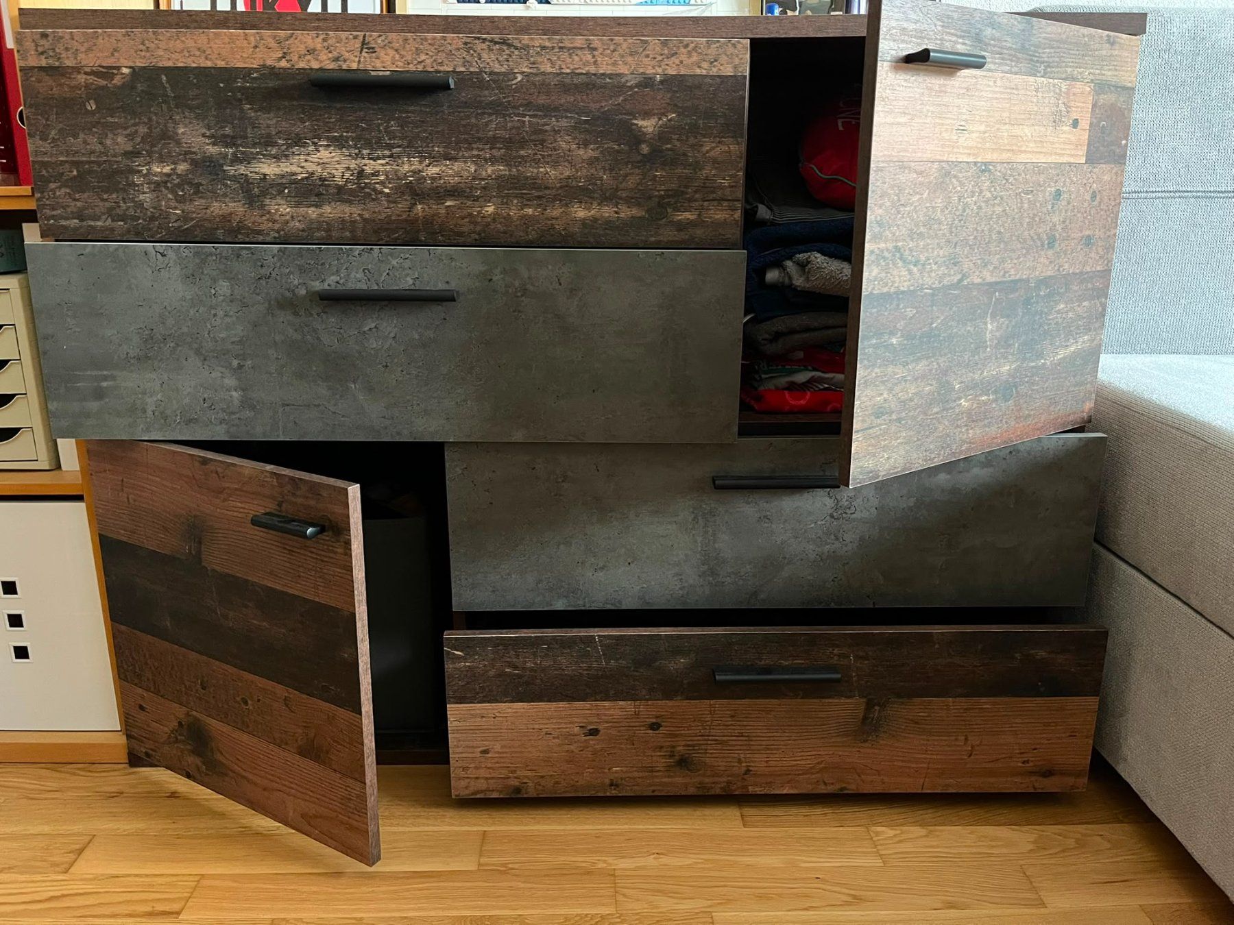 Kommoden: commode  anthracite,marron – Gebraucht aus Matran von phil1967 3