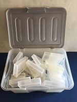 Behälter Klapp-Böxli Kassetten-Etui 27 Stk inkl. Rotho-Box
