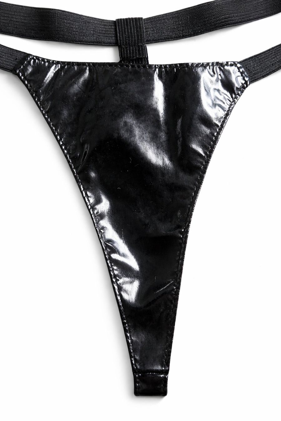 Sonstige Unterwäsche: String Schwarz Vinyl Gr. M – Neu (gemäss Beschreibung) aus Fully von VaneaSelection 3