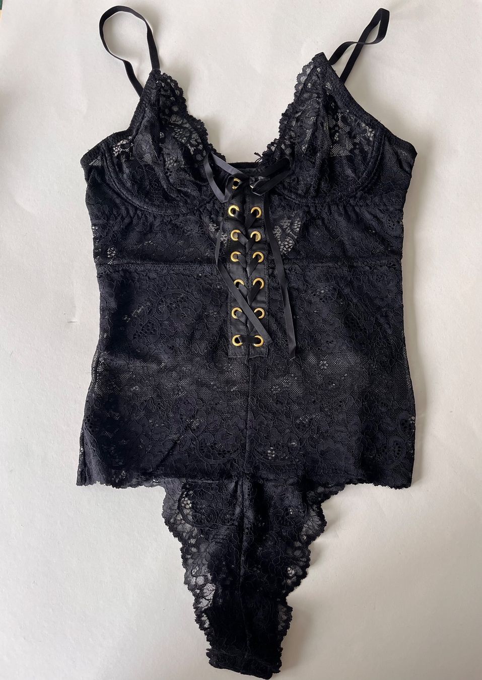 Altra biancheria intima: JETTE, Spitzen-Body, Grösse 70A, Farbe Schwarz – Nuovo e nell'imballaggio originale da Rudolfstetten venduto da gst_g7xl 6
