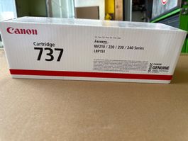 neuer Canon 737 Toner schwarz, original