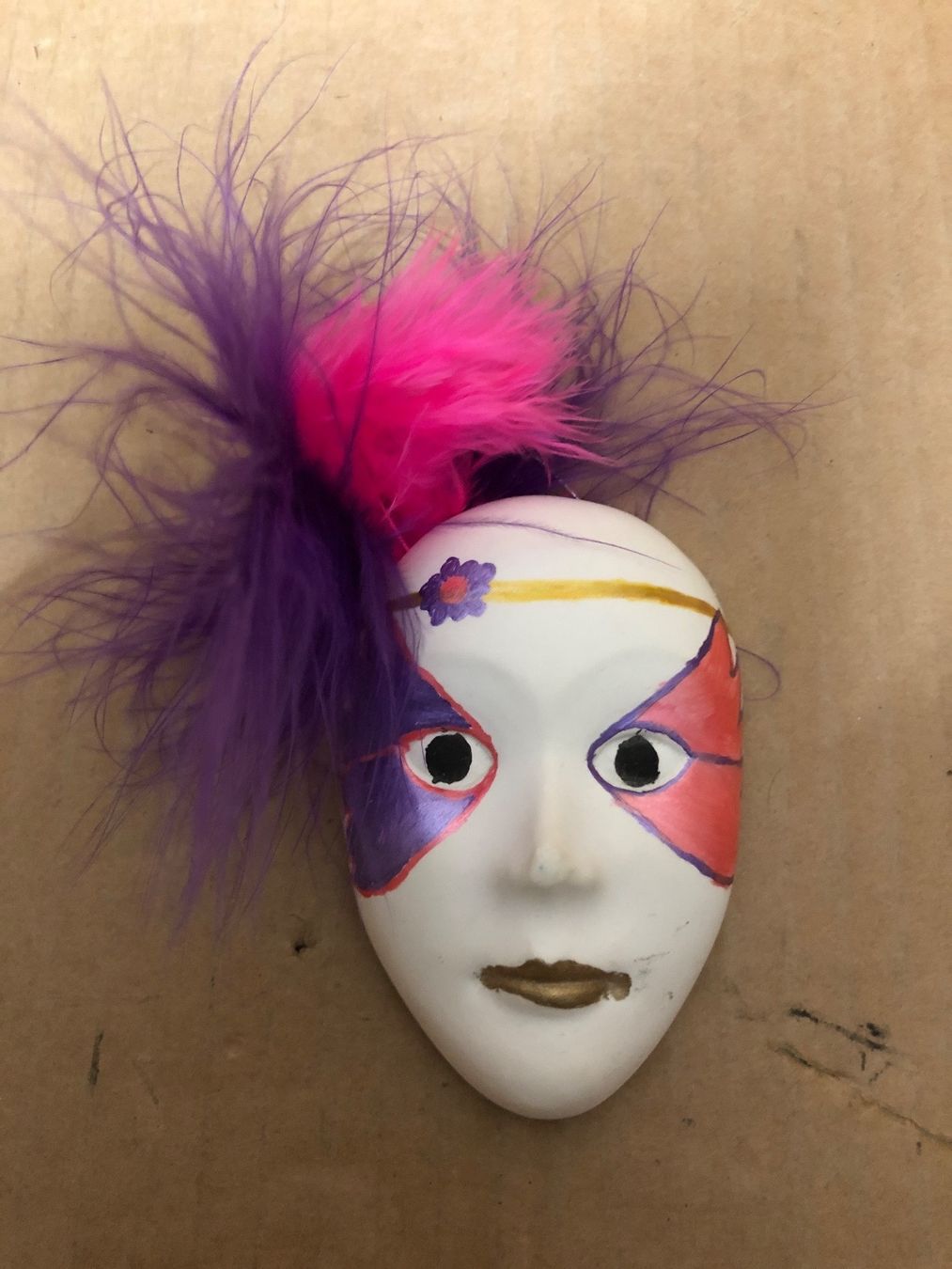 Maschere: Fasnachtsmaske zum aufhängen – Usato da Eschlikon TG venduto da ArtRec