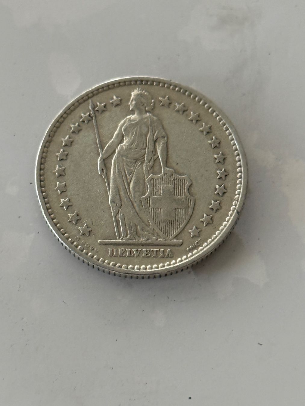 Tutti le monete: 2 Franken 1922  Rar – Usato da Wallisellen venduto da SWISS_SILVER1