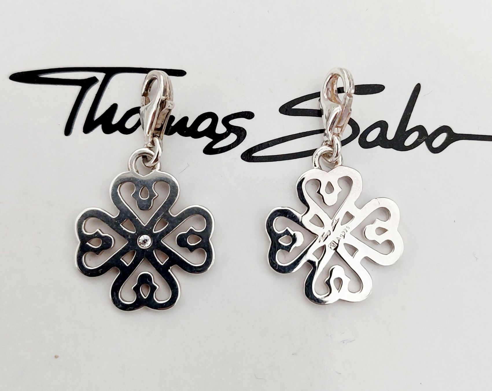 Thomas Sabo Ciondoli: Thomas Sabo Anhänger Silber 925+Diamant – Nuovo (secondo la descrizione) da Madetswil venduto da triforuz 3