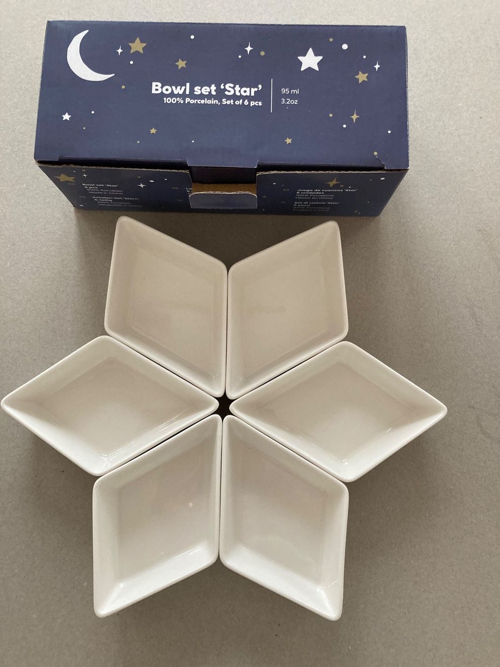 Coop Geschirrsets: Schalen-Set Stern – Neu und originalverpackt aus Neu St.Johann von har_f865