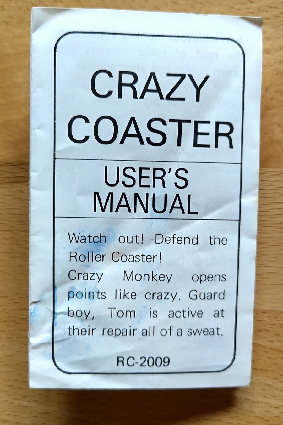 Console: Crazy Coaster LCD Game, Retro Game Nostalgie, Top Zustand – Usato da Bonaduz venduto da Gluehwuermchen44 5