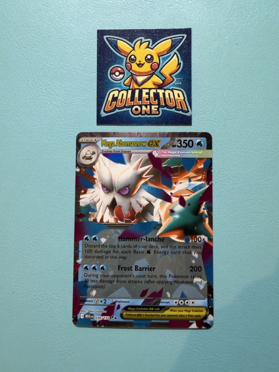 Pokémon Carte collezionabili: Pokemon Mega Abomasnow DX Fullart Top Rare – Nuovo (secondo la descrizione) da Lommiswil venduto da CollectorOne