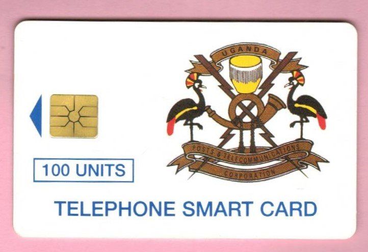 Schede telefoniche: Telefonkarte Uganda 100 Units – Usato da Winterthur venduto da Grap75