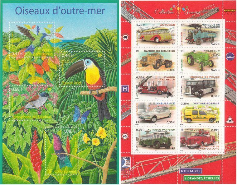 Tous les timbres: Frankreich 2003 postfrisch – D'occasion à Bürglen TG par StampGraf 5