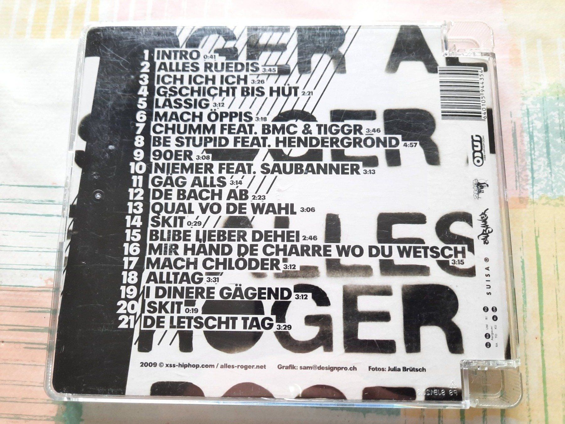CDs: CD Alles Roger - Meh als Alles  – Gebraucht aus Pully von bro_n52j 2