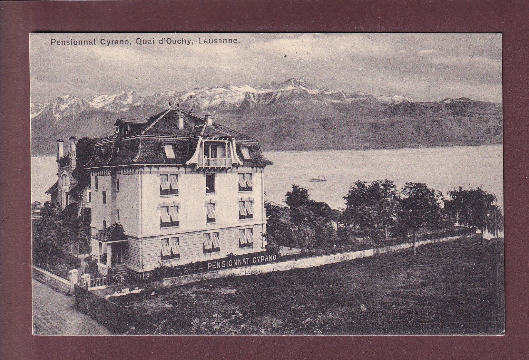 Cartes postales: LAUSANNE - Pensionnat Cyrano – D'occasion à Pully par nicecards