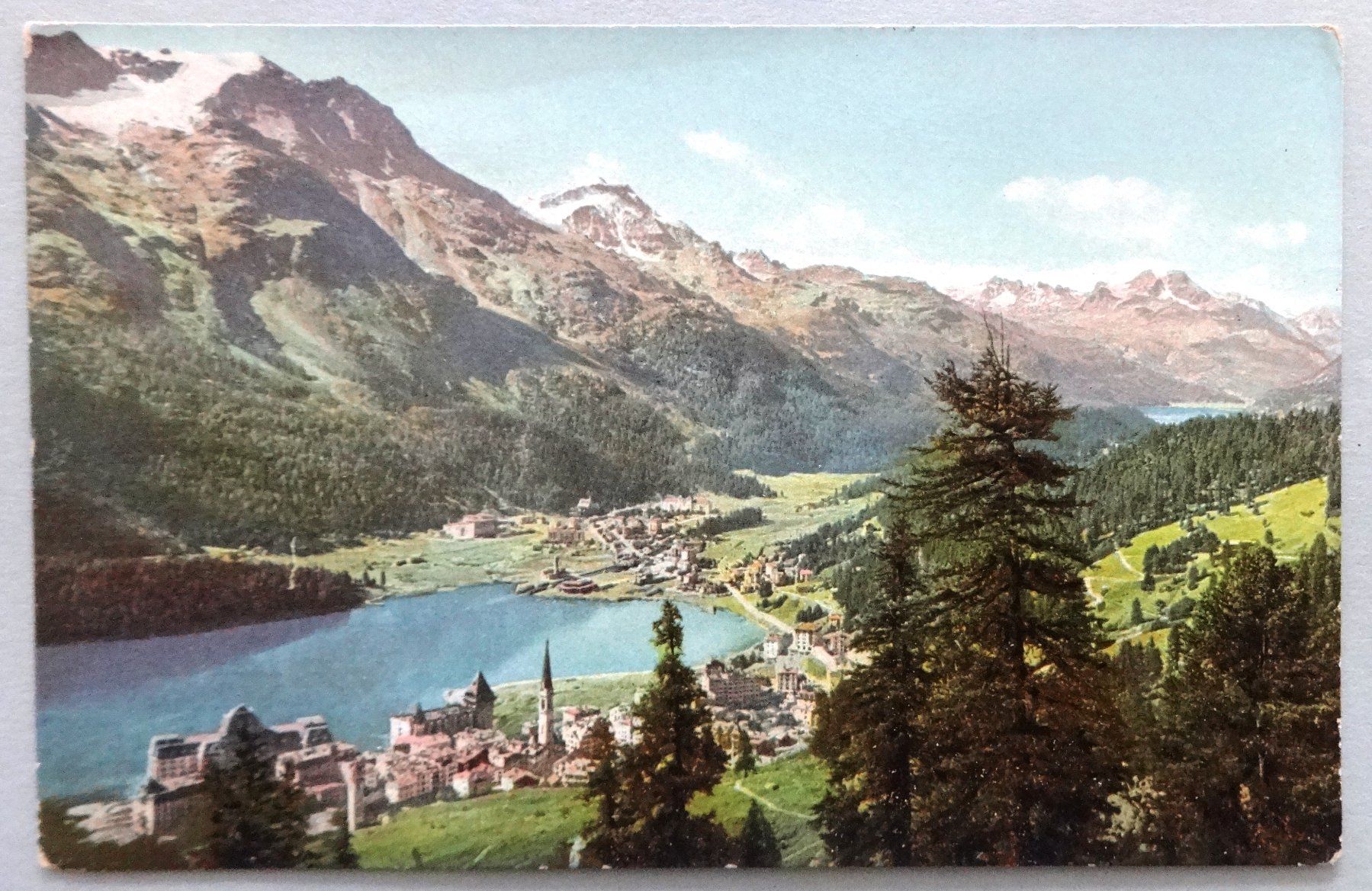Cartoline postali: St. Moritz – Usato da Fétigny venduto da Billy2miny
