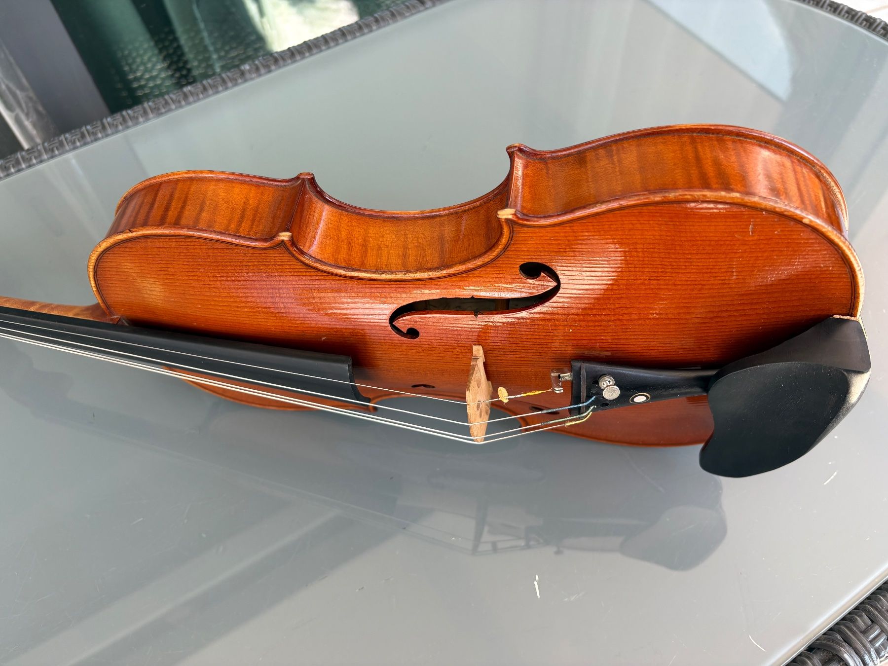 Strumenti musicali: Wunderschöne alte 4/4 Geige / Violine – Usato da Belfaux venduto da leron 8