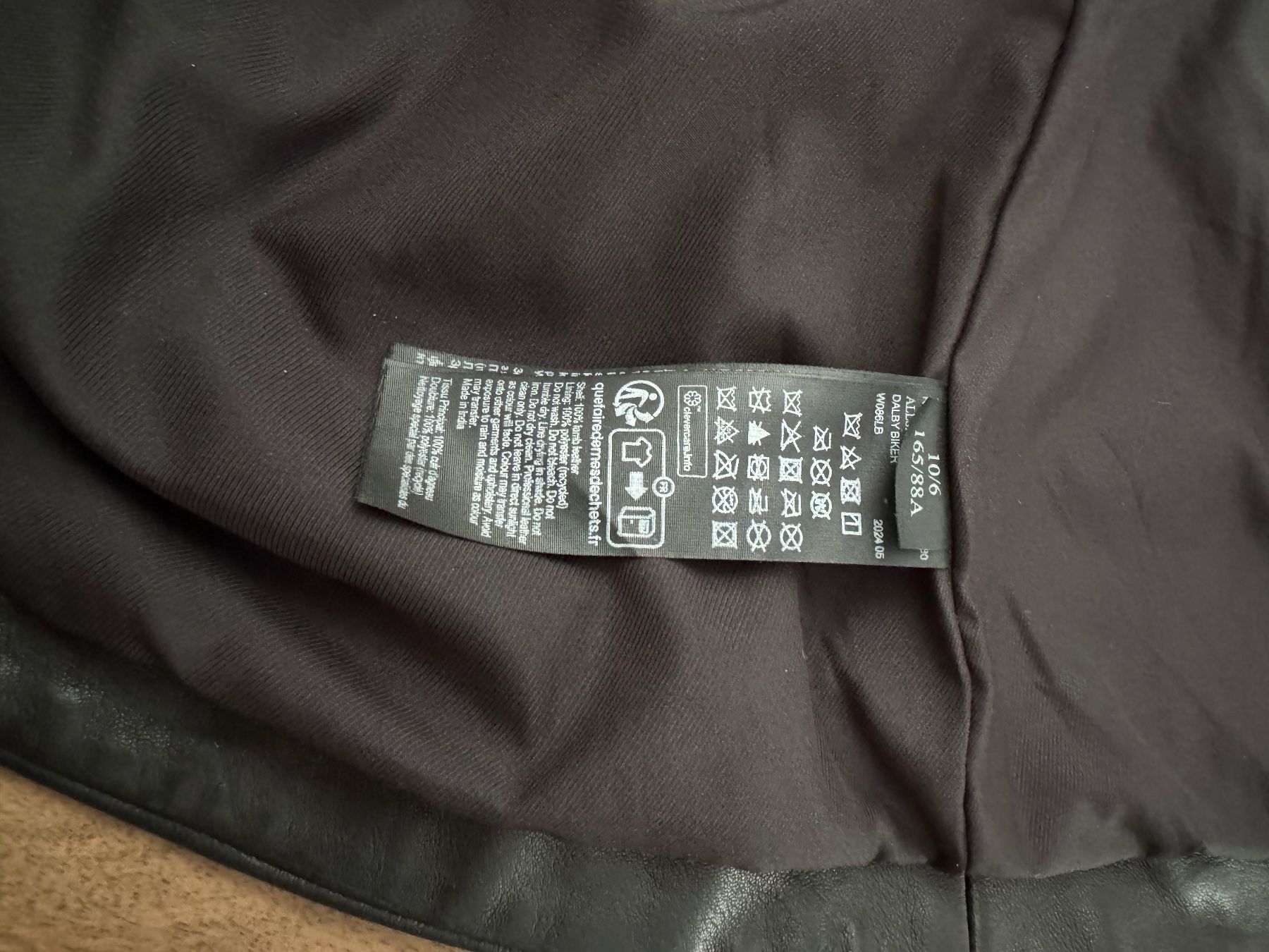 Zalando Jacken: Lederjacke schwarz GR.38 – Gebraucht aus Thun von kth_ng29 4