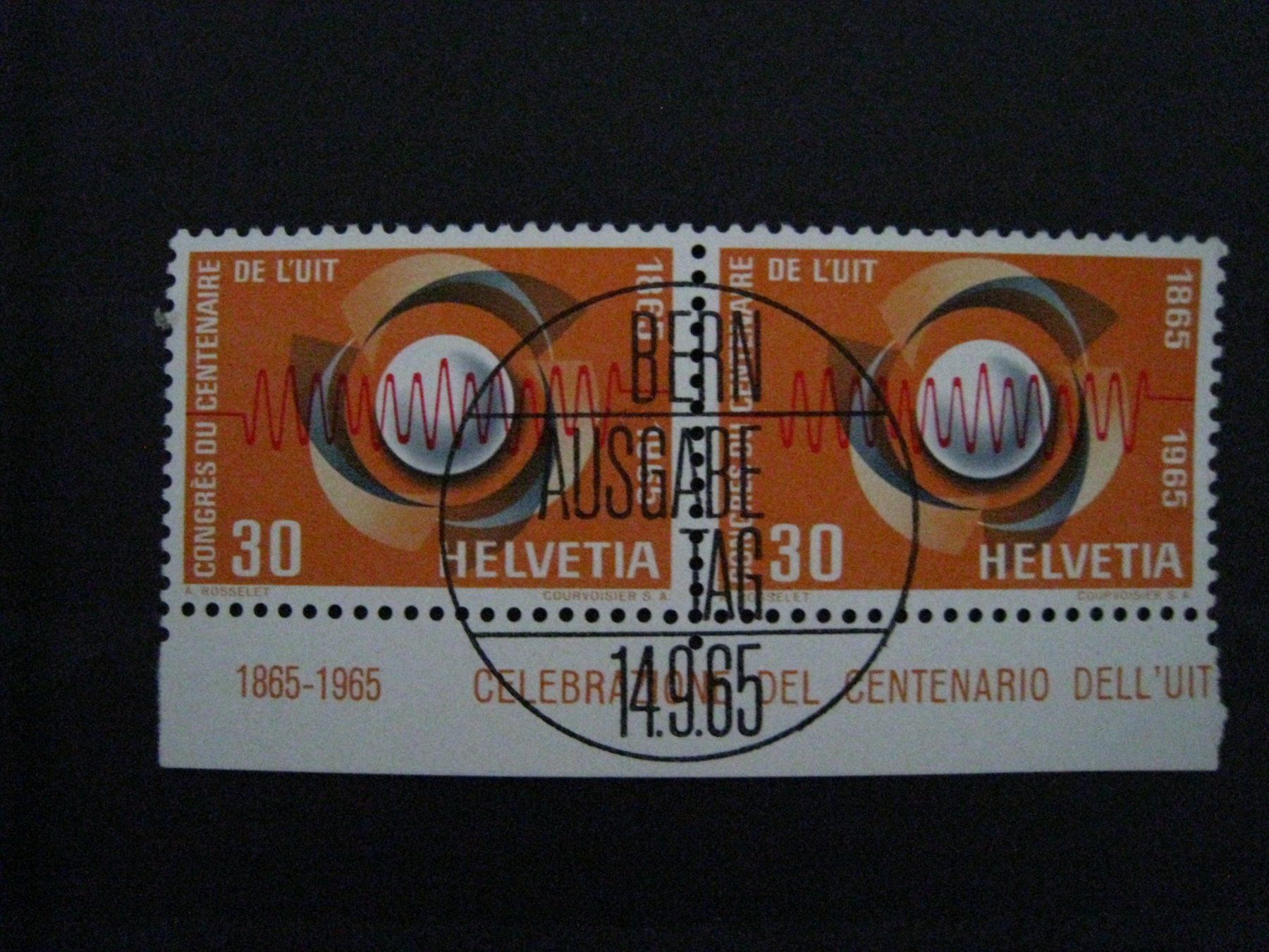 Tutti i francobolli: Schweizer Briefmarken diverse – Usato da Aarwangen venduto da Pinsel7890 3