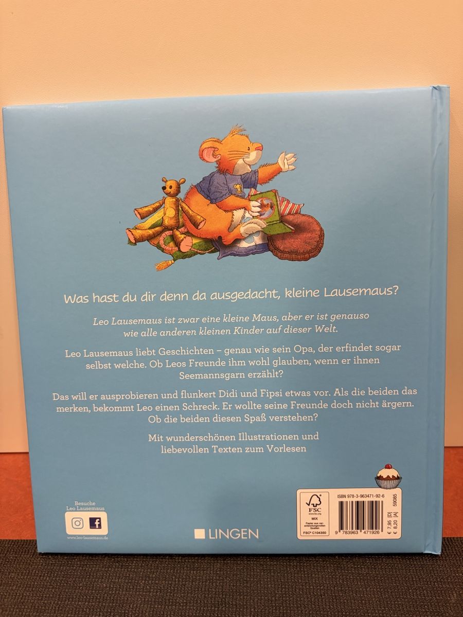 Livres: Leo Lausemaus flunkert Kinderbuch – D'occasion à Pratteln par Daily88 1