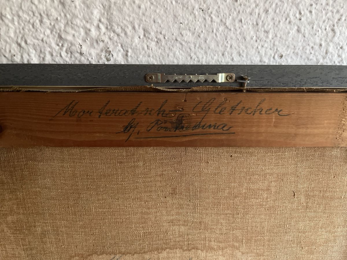 Gemälde: Franz Hienl Merre St. Moritz – Gebraucht aus Untervaz von Kunstegga 3