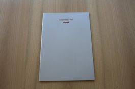 Porsche 968 Prospekt mit Datenblatt 1992
