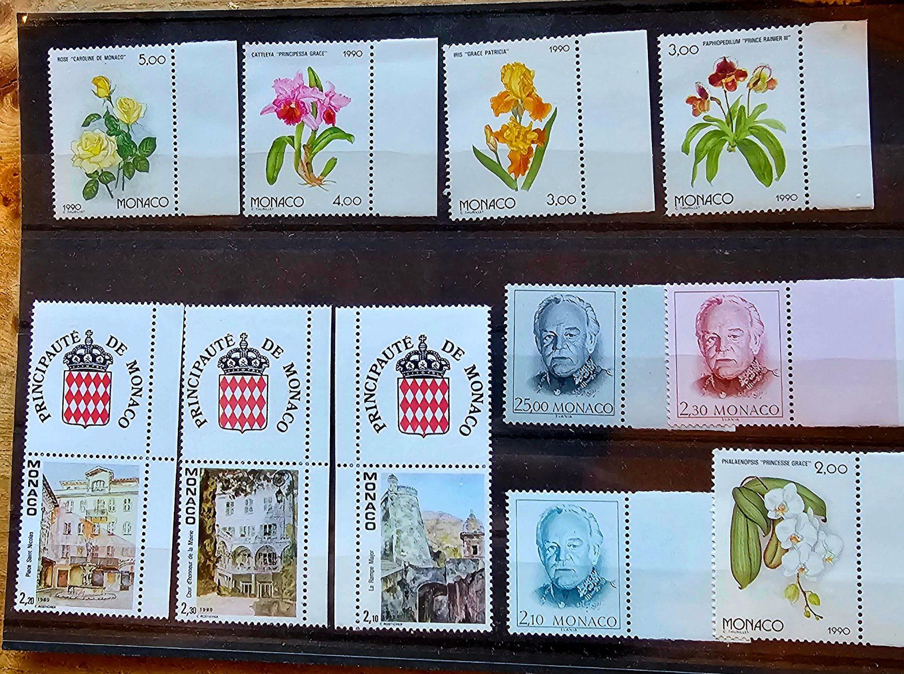 Tutti i francobolli: MONACO timbres neufs ** ~1990 – Nuovo (secondo la descrizione) da Les Valettes venduto da Nuba1