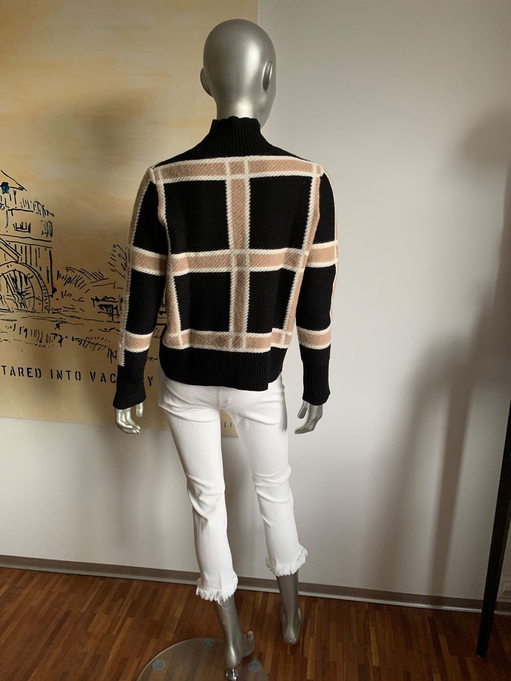 Akris Maglioni & Felpe: AKRIS: Exklusiv gemusterter Rollkragen-Pullover, 36 – Nuovo (secondo la descrizione) da Luzern venduto da paulablue 4