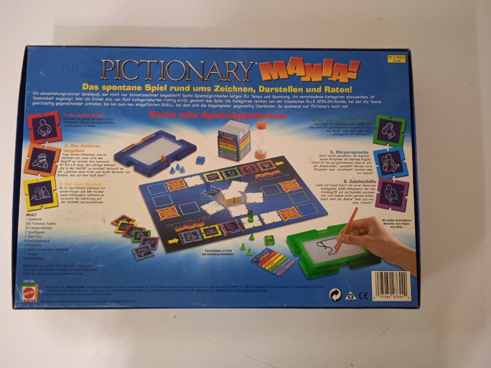Mattel Spiele: Pictionary MANIA! Das Original von MATEL® – Neu (gemäss Beschreibung) aus Uster von NEVERLASTTRADING