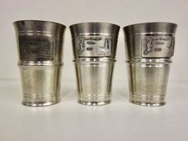 Zinnbecher 232gr Zinn zum basteln Zinngiessen Silvester