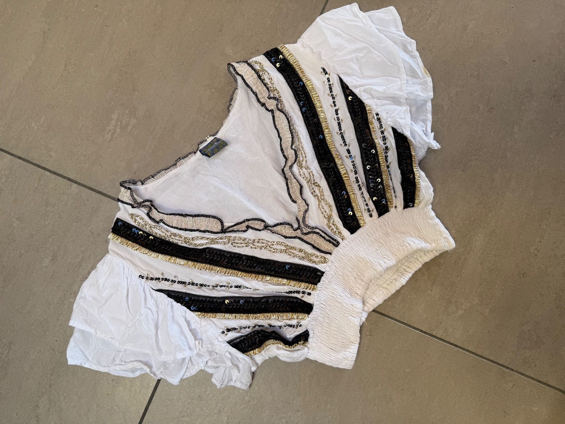 Camicette: Kurze Bohobluse – Nuovo e nell'imballaggio originale da Sigriswil venduto da ck56
